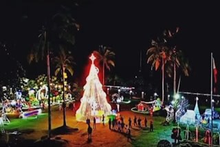 Mga Christmas pasyalan sa Bicol region dinagsa