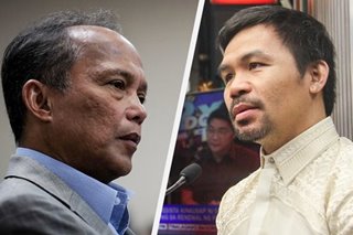 Pacquiao says PDP-Laban rift is caused by Cusi