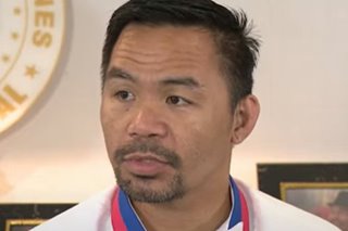 Pacquiao dumepensa sa pagtakbo ng mga kaanak sa halalan
