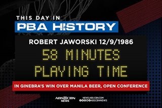 This Day in PBA History: ‘Big J’ redefines endurance