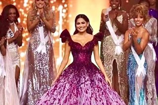 Andrea Meza crowns new Miss U in Michael Cinco gown