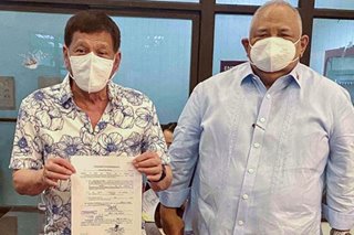 Duterte withdraws 2022 senate candidacy