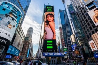 LOOK: Belle Mariano on massive NY Times Square billboard