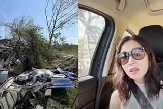Slater Young, Kryz Uy show Odette's damage in Cebu in new vlog
