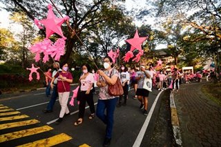 'People's Lantern Parade' in UP Diliman