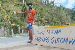 'Odette' victims sa Surigao del Norte namamalimos na