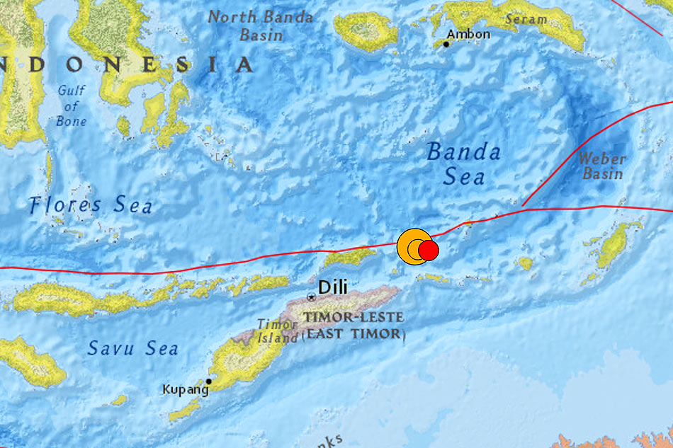 quake strikes off Indonesian coast