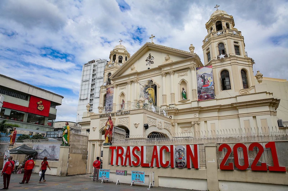 Several masses to be held in Quiapo on Jan. 9 as Traslacion canceled: official 1