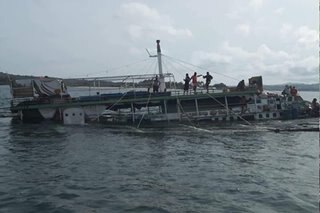 23 passengers, crew rescued from sinking boat off Basilan