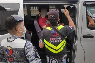 Mga kolorum na shuttle service sa Pampanga huli