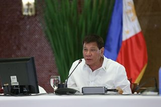 Duterte's COVID-19 vaccination 'solely between him, his doctors'