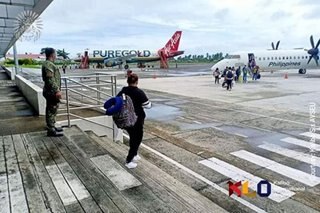 Kalibo airport naka-lockdown matapos magtala ng 18 COVID cases