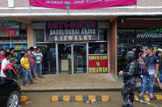 Anak ng dating Marawi mayor dawit umano sa pagnanakaw sa jewelry shop
