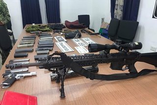 Hinihinalang gun-for-hire, nakuhanan ng mga baril sa checkpoint sa Antipolo