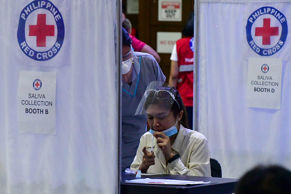 PH Red Cross nagsimula nang gumamit ng COVID-19 saliva test 1