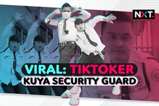 NXT Profiles: TikToker security guard na viral dahil sa husay sa pagsasayaw, kilalanin
