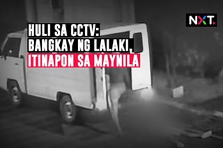 Huli sa CCTV: Bangkay ng lalaki, itinapon sa Maynila