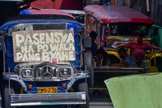 Transport groups may 'busina vs jeepney phaseout' caravan sa Pebrero 1