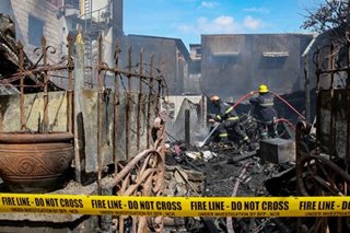 Fire hits Caloocan barangay