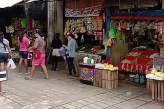 Passi market kung saan nakapagtala ng COVID-19 cases bahagyang binuksan