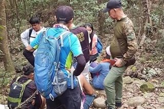 18 hiker nasagip matapos atakihin ng mga bubuyog sa Bataan