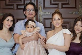 LOOK: Regine Tolentino's daughter gets baptized