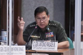 Lacson wants Parlade removed from anti-insurgency task force
