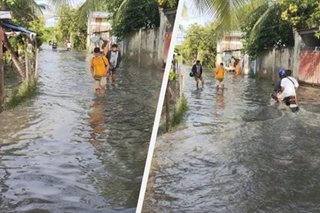 Ilang kalsada sa Zamboanga City, binaha dahil sa malakas na ulan