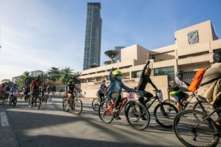 Advocates bike for press freedom