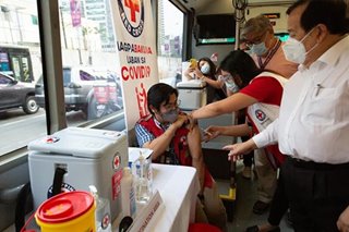 PH Red Cross deploys mobile vaccine clinic