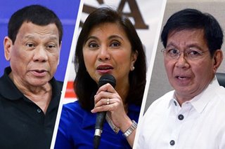 Duterte blasts Robredo, Lacson over US 'extortion' criticisms in VFA threat
