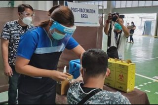 COVID-19 vaccine simulation isinagawa sa Butuan City