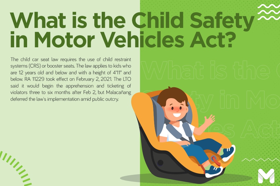 Child Safety in Motor Vehicles Act What parents must know ABSCBN News