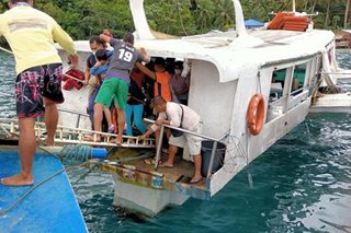 19 pasahero ng pampasaherong bangka, nailigtas sa karagatan ng Surigao del Norte