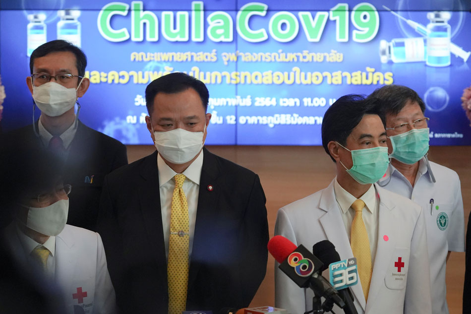 Thai-developed vaccine set to proceed to human trials 1