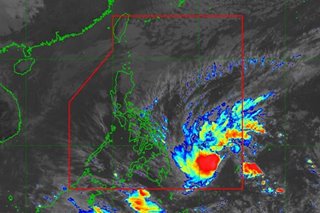Rainy weekend ahead as 'Auring' intensifies into tropical storm