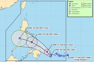 Surigao del Sur evacuates thousands of residents ahead of Auring's landfall
