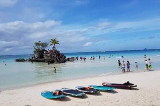 Pinakamababang tourist arrivals, naitala sa Boracay nitong Lunes