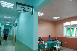 180 Tala Hospital employees payag mabakunahan ng Sinovac vaccine