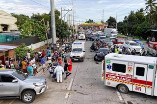 6 sugatan sa karambola ng 3 sasakyan sa Davao City