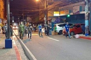 Curfew sa San Juan, mas pinaaga na; violator, tiniketan ng mga pulis