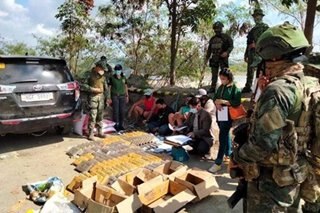 Higit P13 milyong halaga ng marijuana, nasabat sa Kalinga; 7 arestado