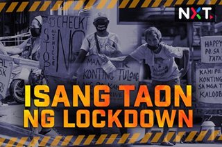 Isang taon ng COVID-19 lockdown sa loob ng 4 na minuto