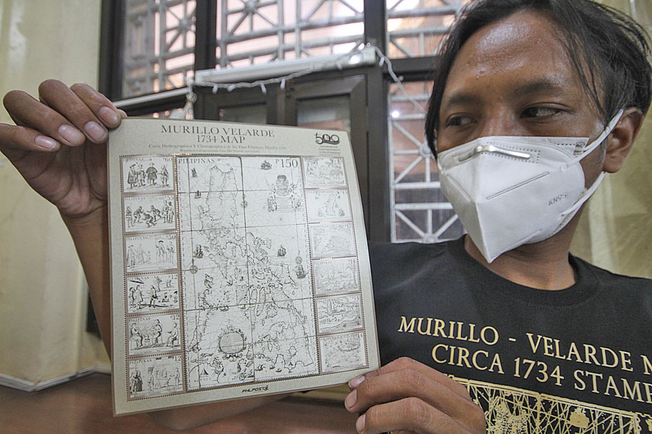 PhilPost launches “1734 Murillo Velarde map” stamp