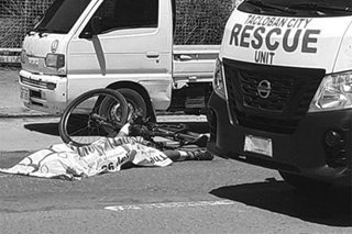 Siklista patay matapos mabangga ng trak sa Tacloban City