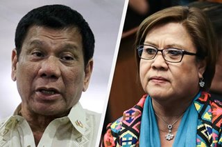 'Endure prison while we enjoy life': Duterte blasts De Lima anew