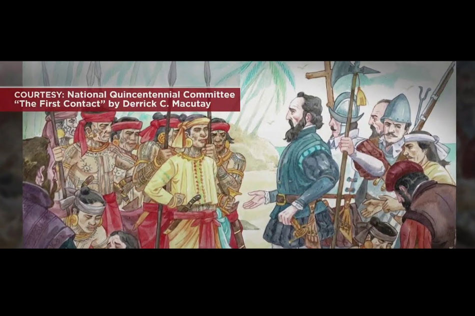Historical marker ng ekspedisyon ni Magellan pinasinayaan | ABS-CBN News