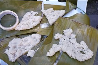 Shabu na nakasilid sa puto maya, naharang sa Dumaguete City