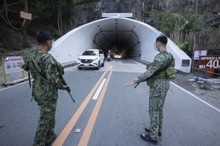 Tourist activities banned in Cavite's Kaybiang Tunnel