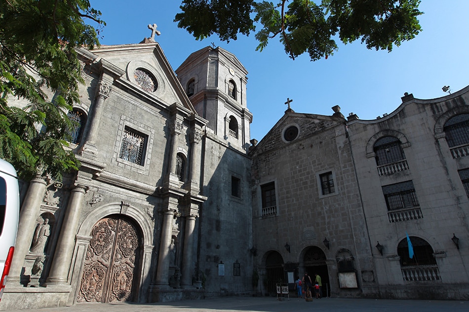 San Agustin Church sa Maynila isinailalim sa lockdown 1